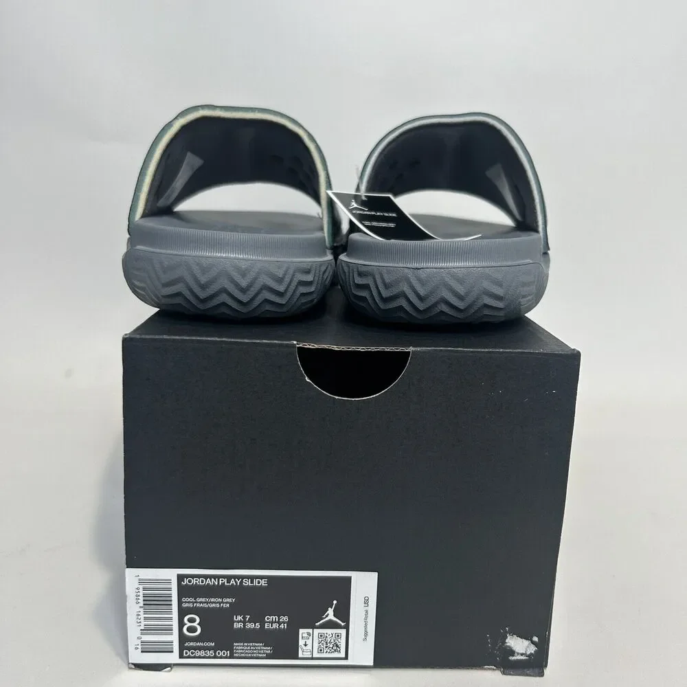 Jordan Play Slide Sandal “Cool Grey/Iron Grey” 2024